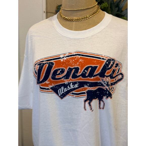 Denali Alaska Gildan Unisex Tee T-Shirt size L - Picture 2 of 7
